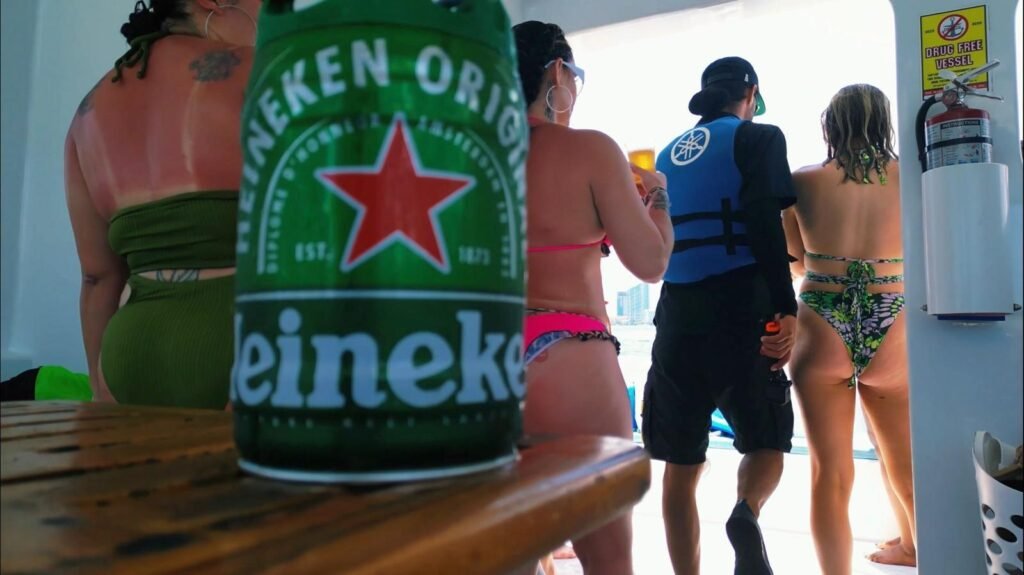 drinks included sunset cruise party boat in miami