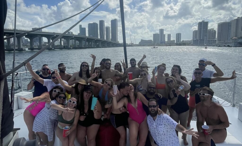 boat rentals for party boats in Miami