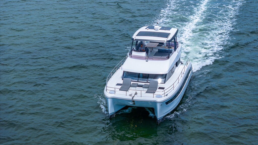 cubierta yate privado Biscayne